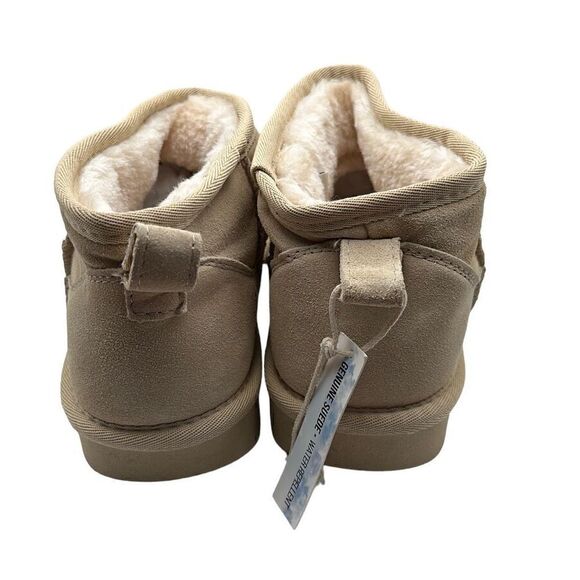 CUSHIONAIRE Women's pull on boot 8 WIDE SAND - Picture 4 of 7